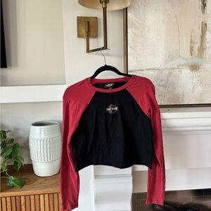 VINTAGE Harley-Davidson Long Sleeve Tee Womens